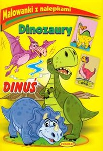 Bild von Malowanki z nalepkami Dinozaury Dinuś