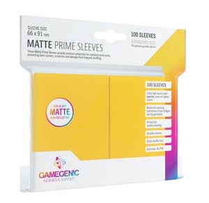 Bild von Gamegenic: Matte Prime CCG Sleeves 66x91mm Yellow