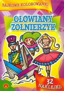 Bild von Bajkowe kolorowanki Ołowiany żołnierzyk 32 naklejki