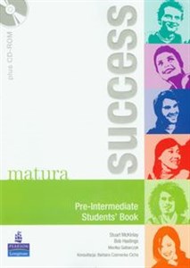 Obrazek Matura Success Pre-Intermediate Students Book +CD Szkoła ponadgimnazjalna