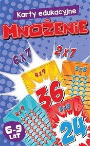Obrazek Karty edukacyjne Mnożenie