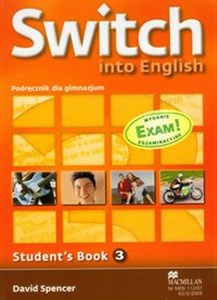 Obrazek Switch into English 3 Podręcznik + CD Gimnazjum