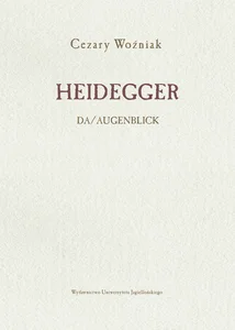 Bild von Heidegger Da/Augenblick
