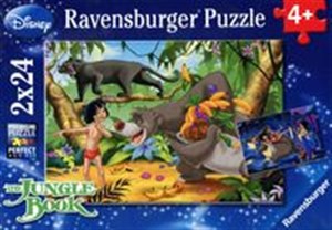 Bild von Puzzle Disney Księga dżungli 2x24