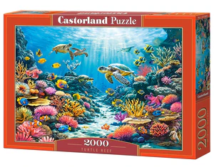 Obrazek Puzzle 2000 Turtle Reef C-201068-2
