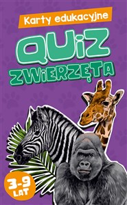 Bild von Karty edukacyjne Quiz Zwierzęta