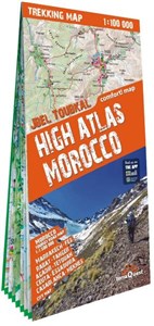 Bild von Maroko Atlas Wysoki (High Atlas. Morocco) Laminowana mapa trekkingowa 1:100 000