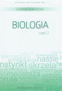 Bild von Słownik tematyczny Tom 7 Biologia część 2