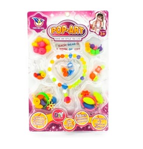 Bild von Zestaw koralików silikonowych