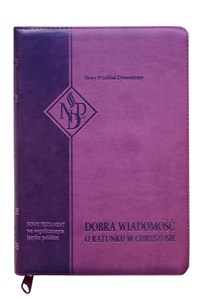 Bild von Nowy Testament NPD fioletowa z paginatorami