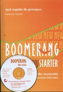 Bild von Boomerang New Starter Książka dla nauczyciela z płytą CD Język angielski Gimnazjum