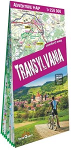 Obrazek Transylwania (Transylvania) laminowana mapa samochodowo-turystyczna 1:250 000