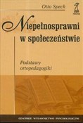 Niepełnosp... - Otto Speck -  Książka z wysyłką do Niemiec 