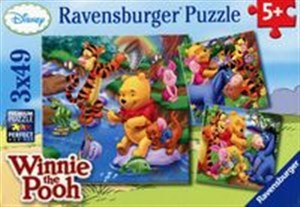 Bild von Puzzle Kubuś Puchatek 3x49