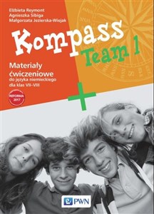 Obrazek Kompass Team 1 Materiały ćwiczeniowe do języka niemieckiego dla klas VII-VIII Szkoła podstawowa