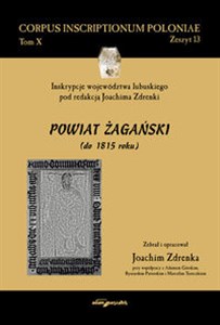 Bild von Inskrypcje województwa lubuskiego Powiat żagański (do 1815 roku)