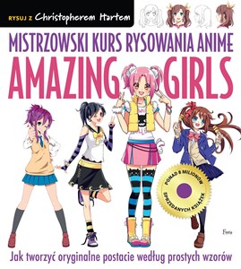 Obrazek Mistrzowski kurs rysowania anime. Amazing Girls
