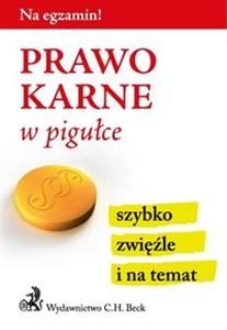 Obrazek Prawo karne w pigułce szybko, zwięźle i na temat