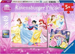 Bild von Puzzle Disney Księżniczki 3x49