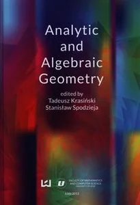 Bild von Analytic and algebraic geometry