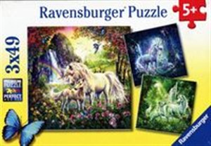 Bild von Puzzle Jednorożce 3x49