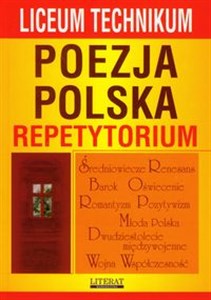 Obrazek Poezja Polska repetytorium Liceum, technikum