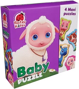 Obrazek Puzzle 4 maxi baby Farma