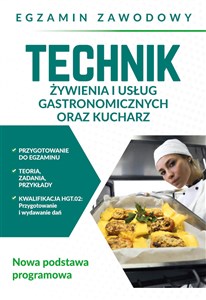 Obrazek Technik żywienia i usług gastronomicznych oraz kucharz. Egzamin zawodowy