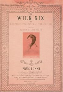 Bild von Wiek XIX Rocznik Towarzystwa Literackiego imienia Adama Mickiewicza