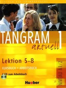 Bild von Tangram aktuell 1 Kursbuch + Arbeitsbuch Lektion 5 - 8 + CD