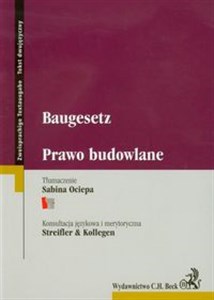 Bild von Baugesetz Prawo budowlane Tekst dwujęzyczny polsko - niemiecki