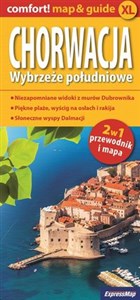 Bild von Chorwacja Wybrzeże południowe 2w1 Przewodnik i mapa