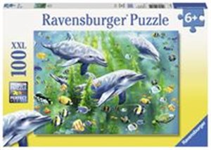 Obrazek Puzzle XXL Trzy delfiny 100