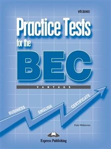 Obrazek Practice Tests for the BEC Vantage SB with Answers