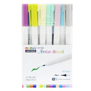 Bild von Flamastry Artist Brush 36 kolorów