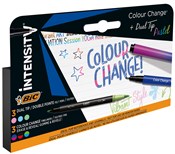 Zeige Details für Flamastry BIC Intensity Color Change+Pastel Dual Tip 6 sztuk Flamastry ... -  Książka z wysyłką do Niemiec