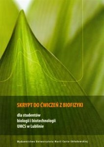 Obrazek Skrypt do ćwiczeń z biofizyki