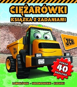 Obrazek Ciężarówki JCB. Książka z zadaniami