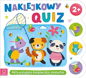 Bild von Naklejkowy quiz 2+ Aktywizująca książeczka malucha