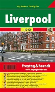 Bild von Liverpool laminowany plan miasta 1:10 000