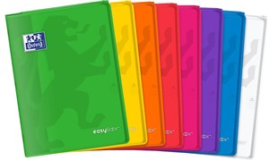 Obrazek Paczka Zeszyt A5 60k kratka Oxford PP easybook mix pakiet 8 szt.