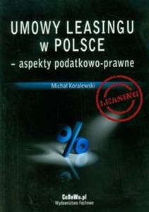 Bild von Umowy leasingu w Polsce aspekty podatkowo-prawne