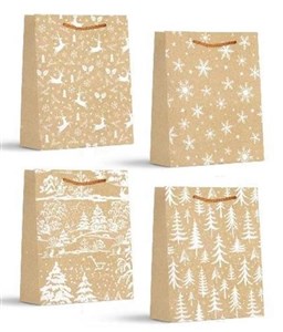 Bild von Torebki prezentowe BN 12 sztuk mix wzorów WK 22426 M