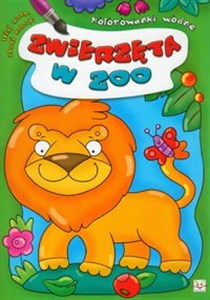 Obrazek Zwierzęta w zoo Kolorowanki wodne
