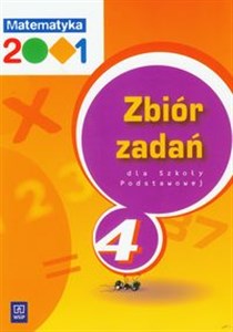 Obrazek Matematyka 2001 zbiór zadań 4 Szkoła podstawowa