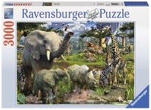 Obrazek Puzzle Afrykańskie zwierzęta 3000