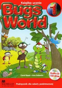 Bild von Bugs World 1 Podręcznik z płytą CD Szkoła podstawowa