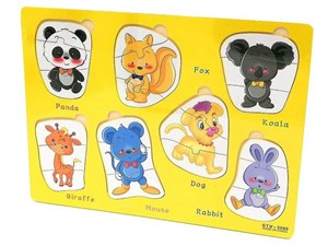 Obrazek Układanka puzzle Zwierzęta