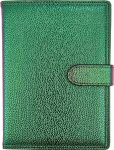 Obrazek Kalendarz 2026 B5 dzienny z zapięciem hologram zielony