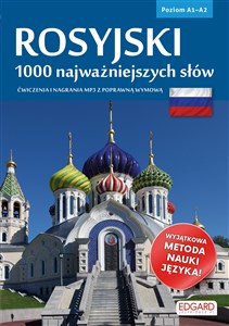 Obrazek Rosyjski 1000 najważniejszych słów Poziom A1-A2